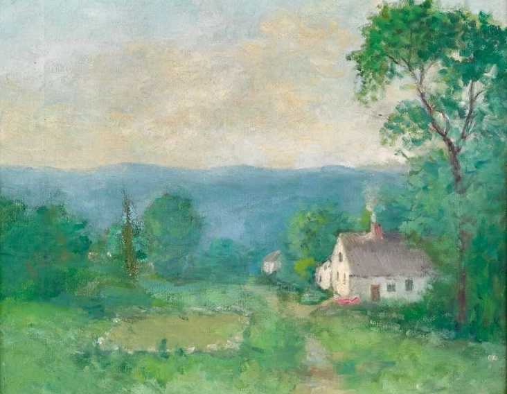1859-Martha Griffith Tallman - Paesaggio